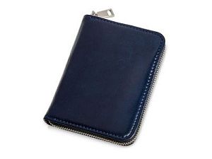 Картхолдер на молнии для 8 карт с RFID-защитой «Fabrizio», цвет: синий