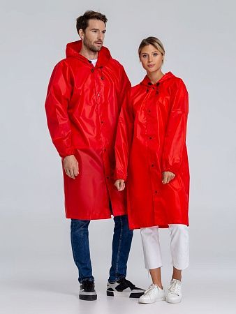 Дождевик унисекс Rainman Strong, красный, размер L