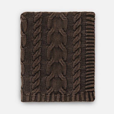 Плед Hygge, коричневый