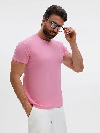 Футболка унисекс Regent 150, розовая орхидея, размер S