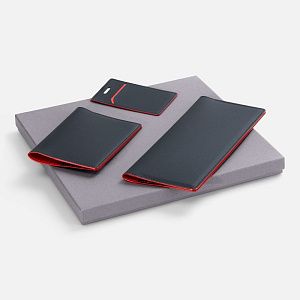 Набор Multimo Simple, черный с красным