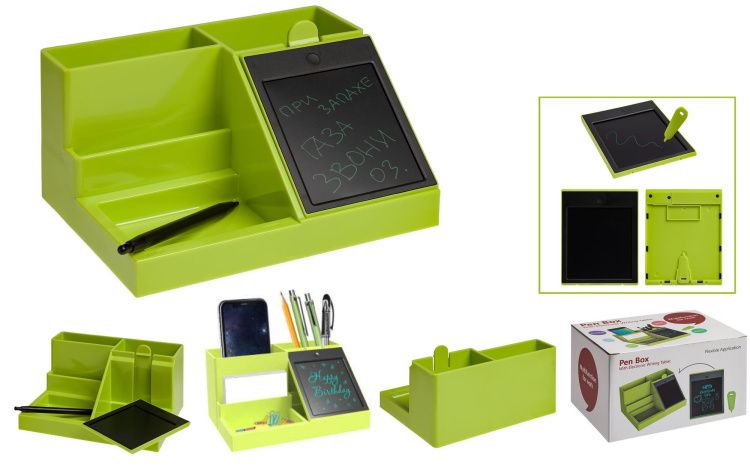 Подставка-органайзер с механическим планшетом