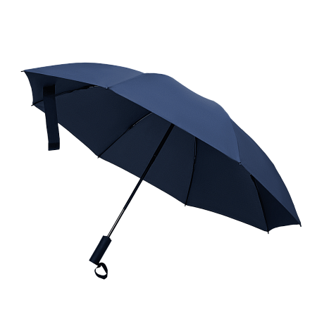 Зонт обратного сложения Олимп (Olymp), синий