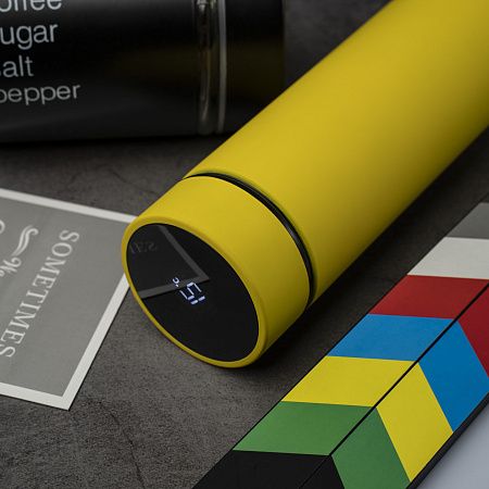 Термос Reactor софт-тач с датчиком температуры