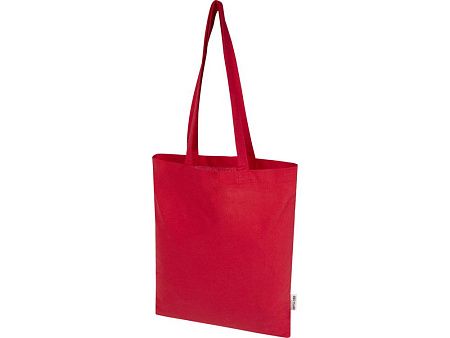 Эко-сумка «Мадрас Блэнд» из переработанного хлопка 140 г/м2