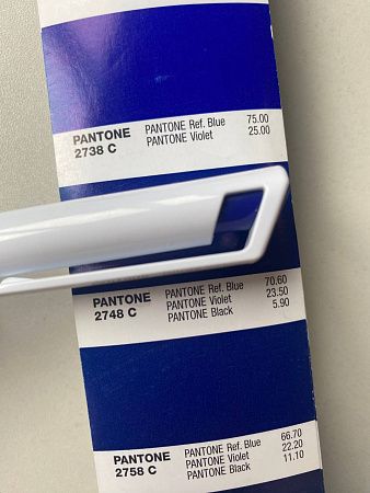 Ручка шариковая Gracia, пластиковая, молочно-белая/синяя