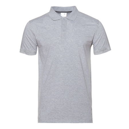 Рубашка поло унисекс STAN хлопок/эластан 200, 05, Серый меланж,  (50/60)  (44/XS)