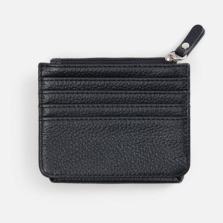 Картхолдер на молнии Unison, черный
