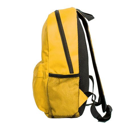 Рюкзак водостойкий "DISCO", желтый, 41 x 30 x11 см, 100% полиэстер 600D