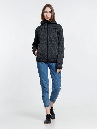 Куртка с капюшоном унисекс Gotland, черная, размер L