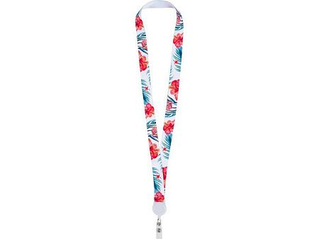 Ланъярд под сублимацию с ретрактором, 2 см