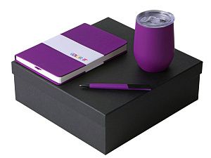 Подарочный набор "Color it" с блокнотом, пластиковой ручкой и термокружкой