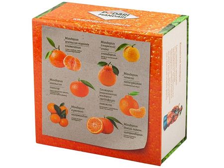 Подарочный набор с чаем и сладостями «ПодариМандари»