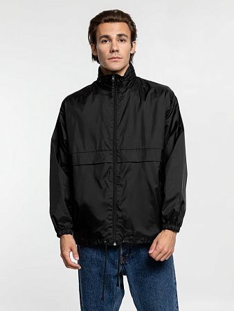 Ветровка из нейлона Surf 210, черная, размер XS