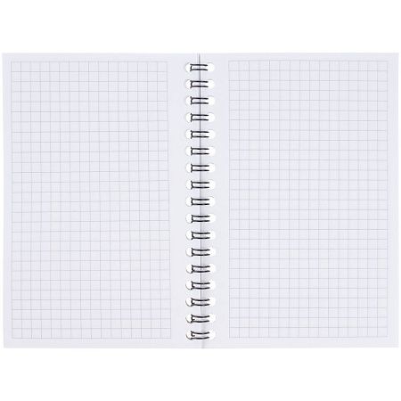 Блокнот Essing M в клетку, крафт