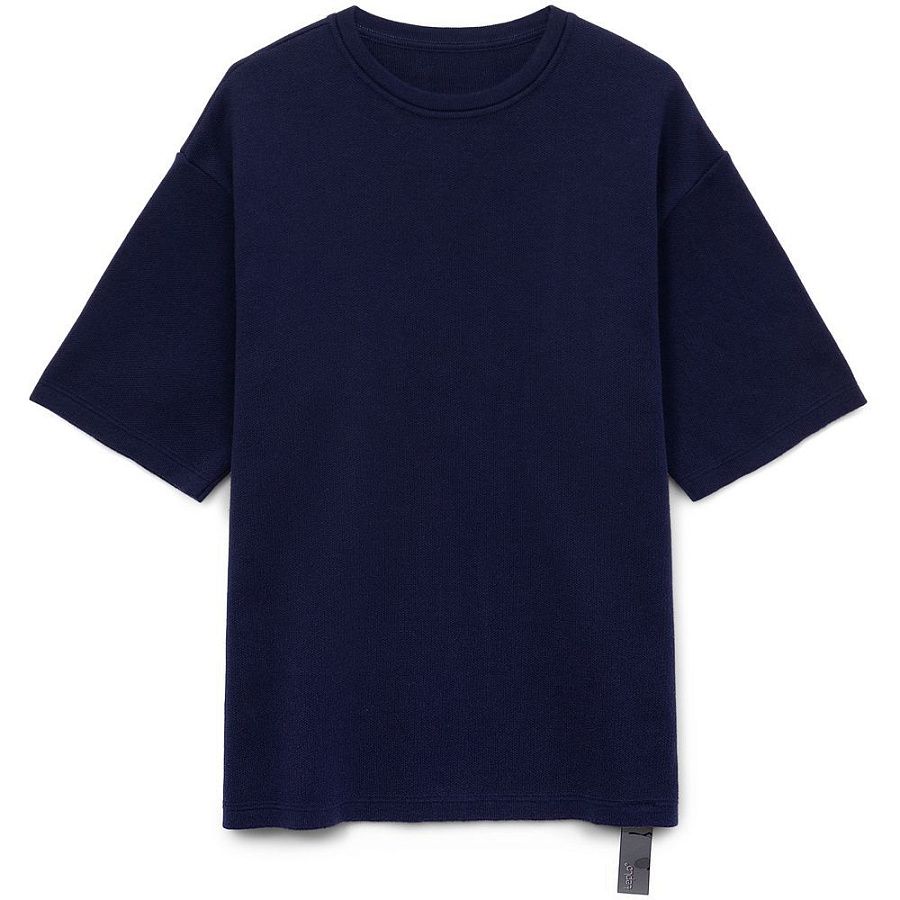 Джемпер с коротким рукавом Siluetti Volumica, темно-синий, размер XL/2XL