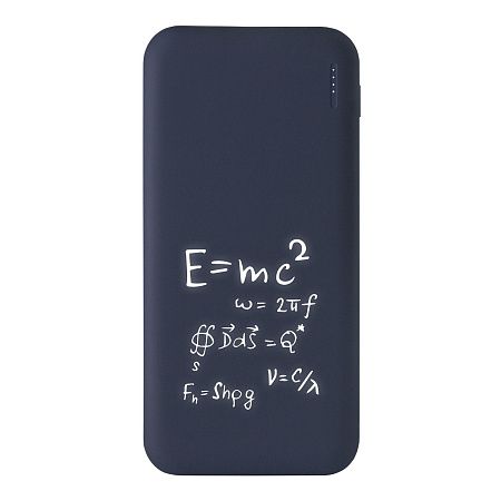 Внешний аккумулятор с подсветкой Люче (Luce) 10000 mAh, белый