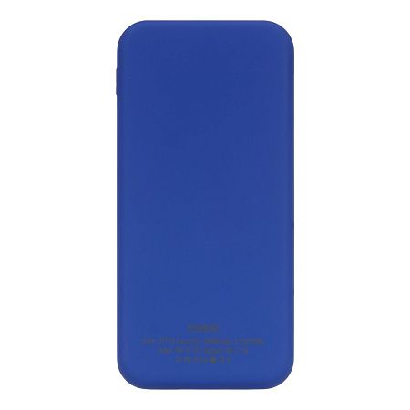 Внешний аккумулятор с подсветкой Люче Ультрамарин (Luce Ultramarine) 10000 mAh, ярко-синий