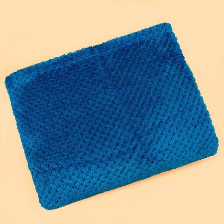 Плед WAFFLE, светло-синий