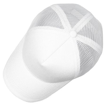 Кепка 5-панельная  Shefild  250 с сеткой, c черным сендвичем, черная