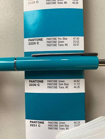 Ручка шариковая, пластиковая, BEST TOP NEW, бирюзовая