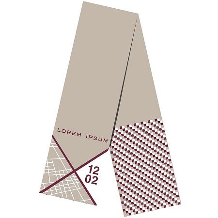 Шарф на заказ Tricksy Rand, M, акрил