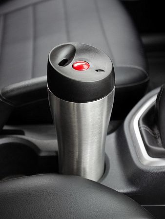 Термостакан Solingen, вакуумный, герметичный, белый