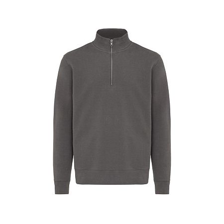 Свитшот на молнии Iqoniq Elgon из переработанного хлопка, 300 г/м²