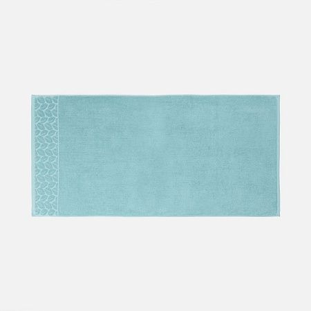 Полотенце махровое Hoya, среднее, голубое