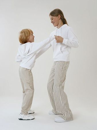 Худи детское Kirenga Kids 2.0, белое, размер 6 лет (106-116 см)