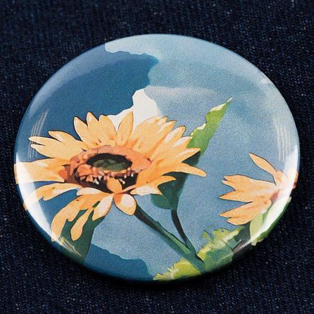 Значок закатной Pinback Print, XL