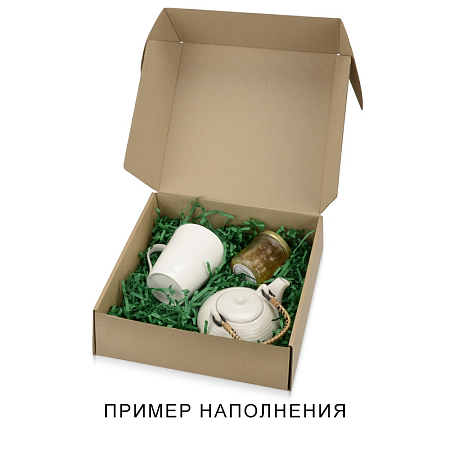 Коробка самосборная "Zand Node", L, 257*246*100 мм, крафт
