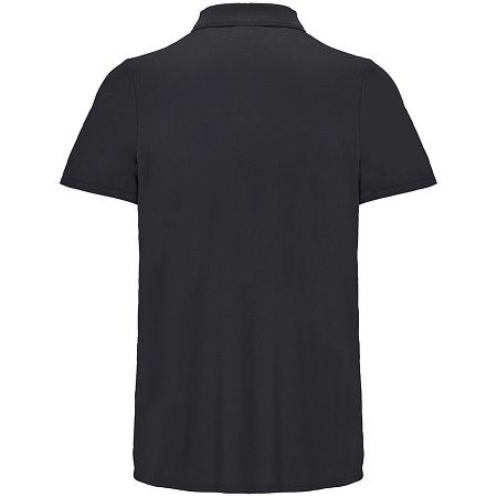 Рубашка поло унисекс Pitcher, черная, размер XS
