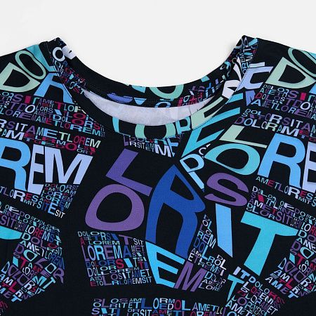 Футболка унисекс Senti с полной запечаткой на заказ, размер 4XL