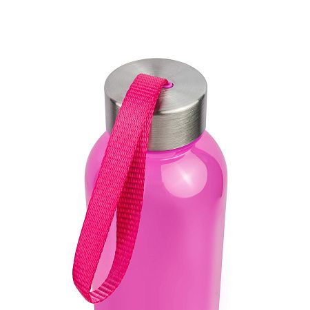 Бутылка для воды VERONA PET COLOR 550мл Розовая с розовым 6261.10