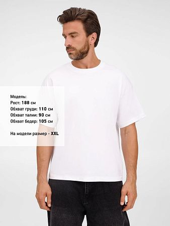 Футболка оверсайз унисекс Legacy, белая, размер 3XL