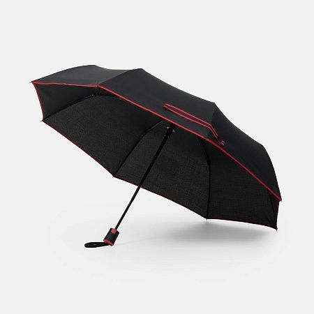 Зонт складной Edgeline, красный