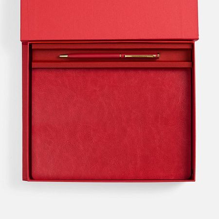 Набор Nebraska Flex, красный с золотистым