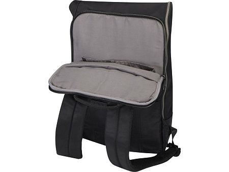 Рюкзак «Rhine» 15” с откидным верхом из переработанного материала