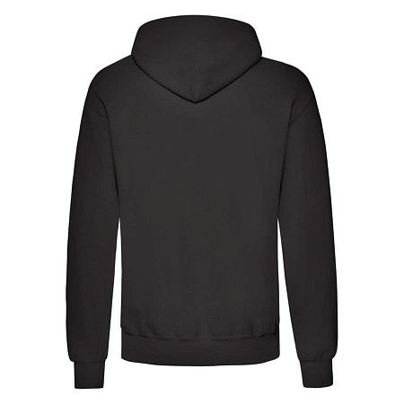 Толстовка CLASSIC HOODED 3XL черный 80% хлопок, 20% полиэстер, плотность 280г/м2