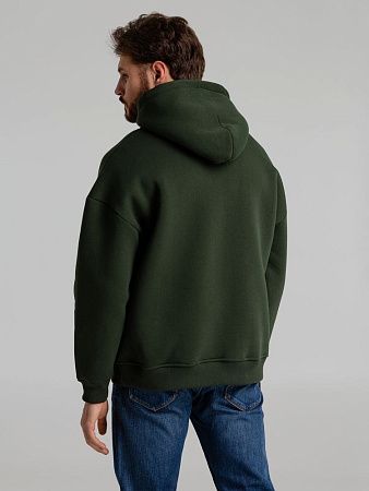 Худи Kulonga Oversize, темно-зеленый (хаки), размер XL/2XL