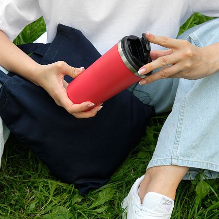 Термокружка вакуумная Палермо (Palermo), красная