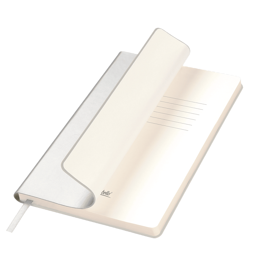 Ежедневник Спарк (Spark) недатированный, серебряный (без упаковки, без стикера)