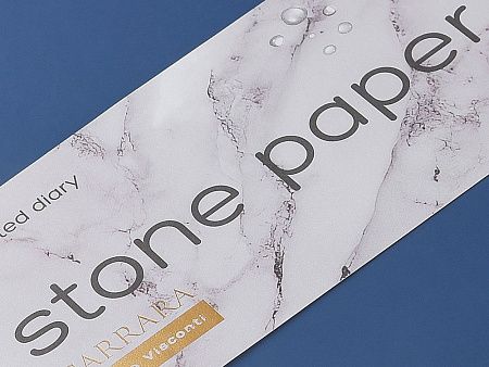 Ежедневник с каменной бумагой недатированный А5 «Carrara»