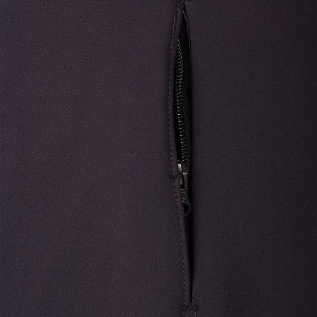 Куртка женская Hooded Softshell черная, размер S