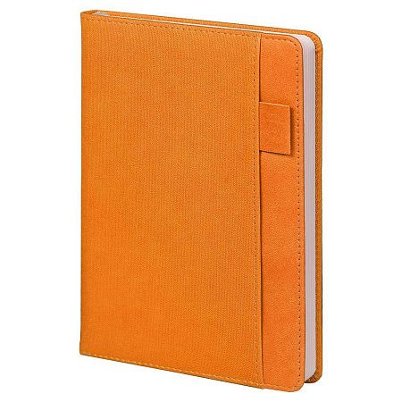 Ежедневник Smart Combi Sand А5, оранжевый, недатированный, в твердой обложке с поролоном