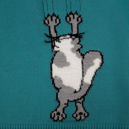 Свитер оверсайз Tricksy Net Grunge на заказ, акрил, размер S/M