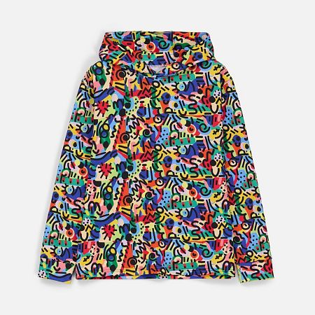 Худи унисекс Morfiss с полной запечаткой на заказ, размер M/L