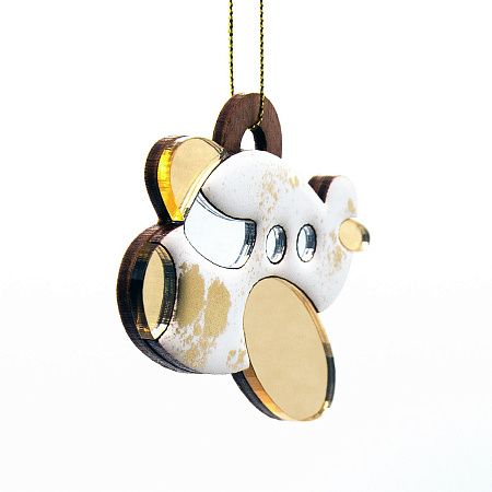 Ёлочная игрушка Самолетик