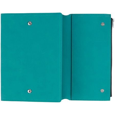 Ежедневник Grace на заказ, недатированный, бирюзовый